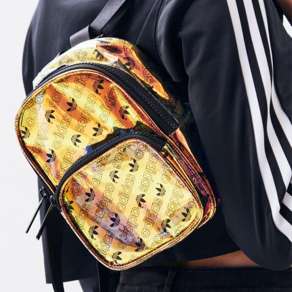 adidas Originals irridescent mini backpack